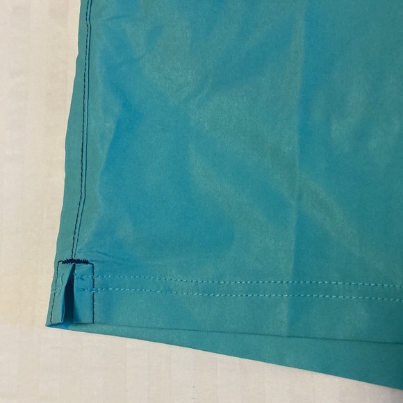 Fair Harbor Blue and Green Swim Trunks - Picture 4 of 12